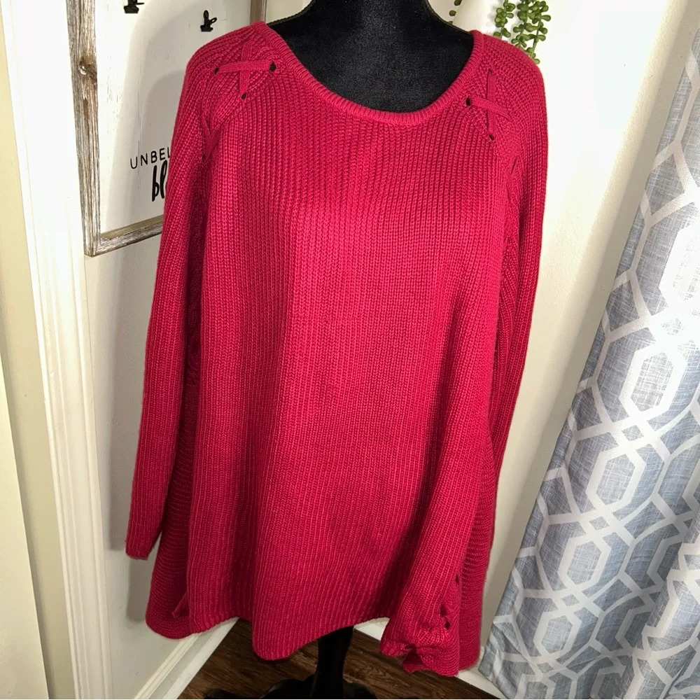 Avenue pull over tunic sweater